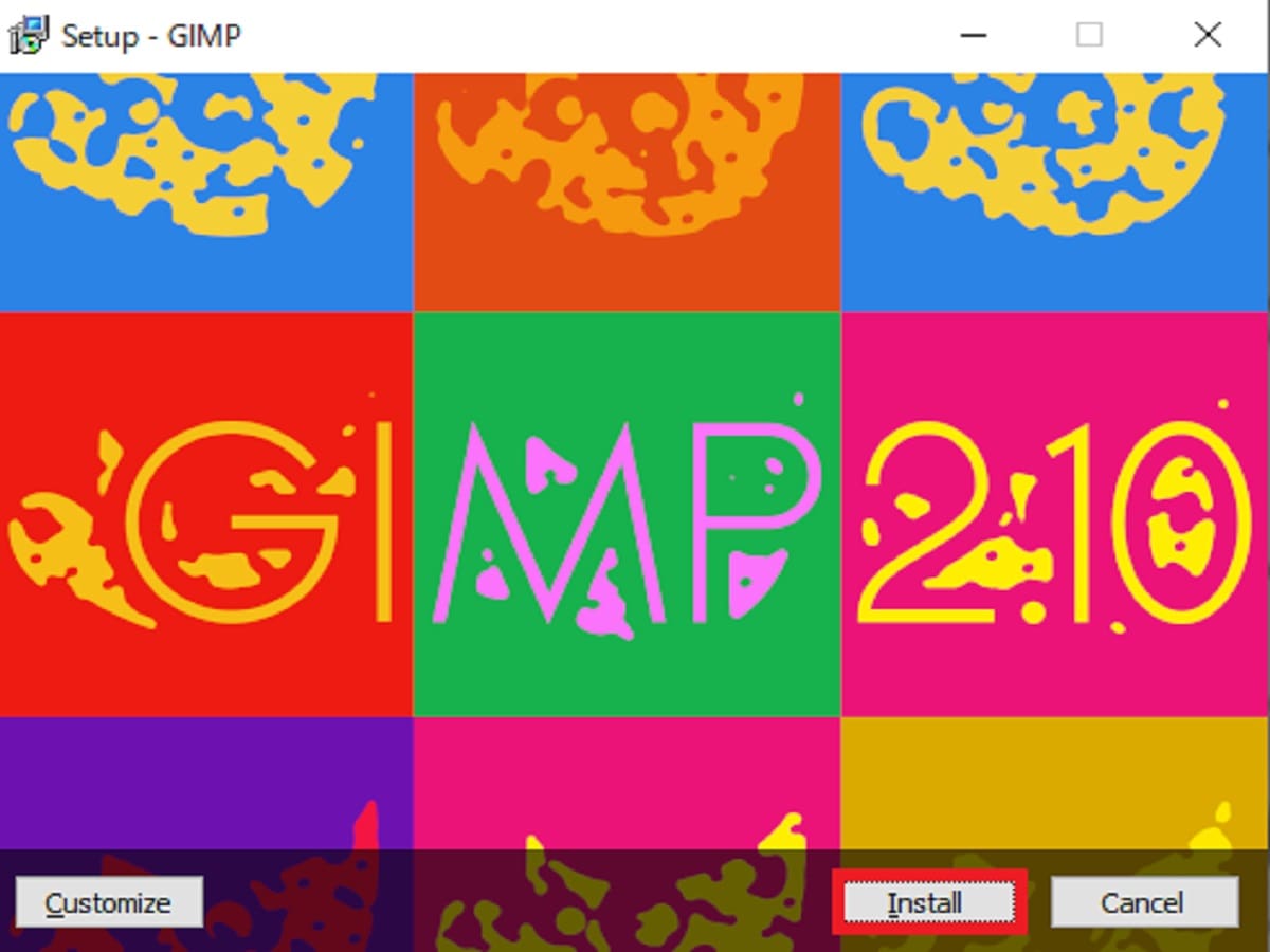 GIMPインストール画像3